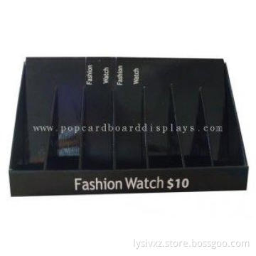 Fashion Watch black classic Cardboard Counter Displays ENCD